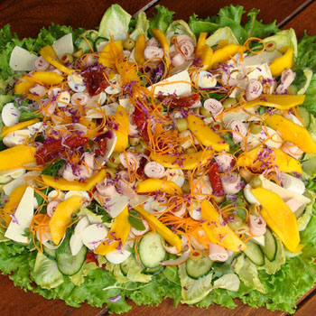 Churrasco salada tropical