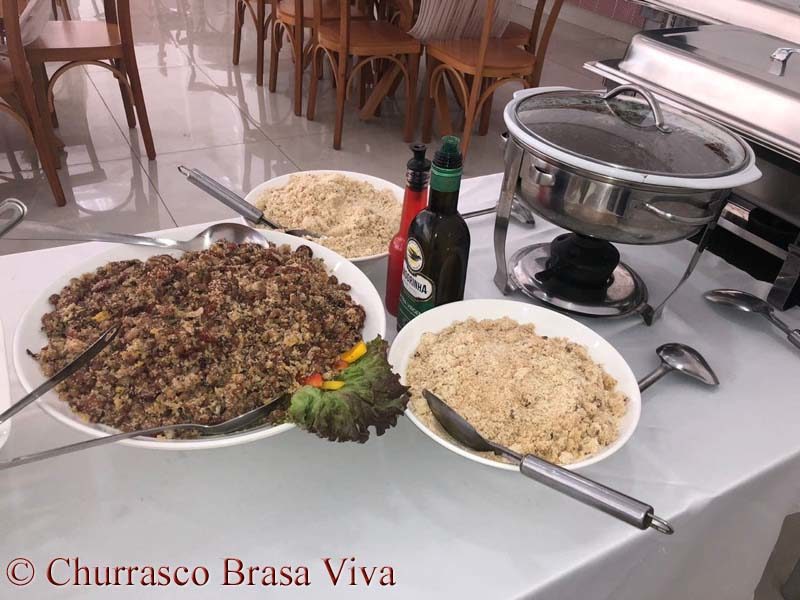 Buffet de Churrasco Sitio JP Guaratiba Guarnição